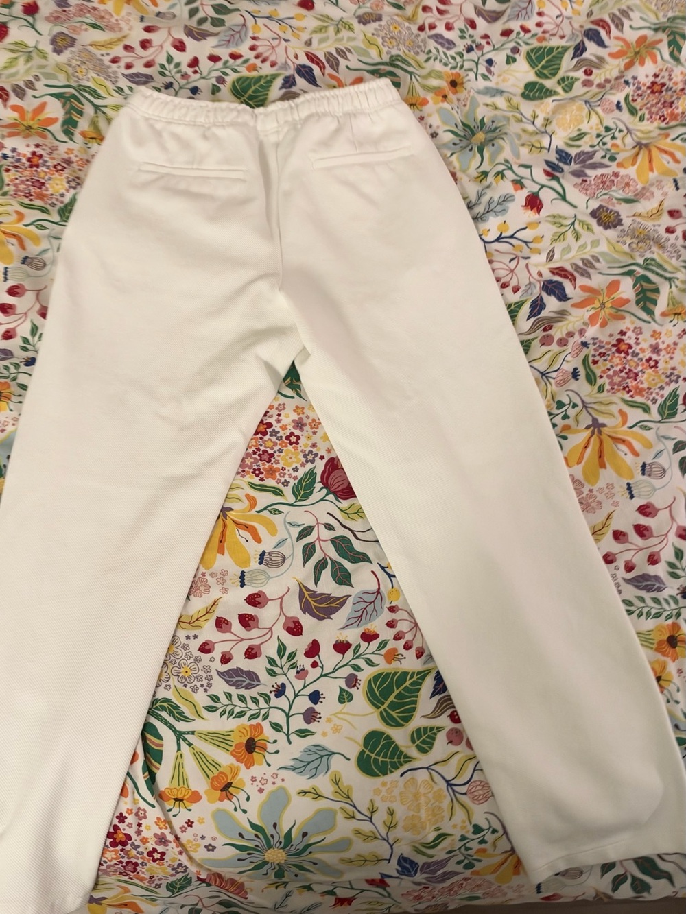 Zara White Men's Jogger Sweatpants